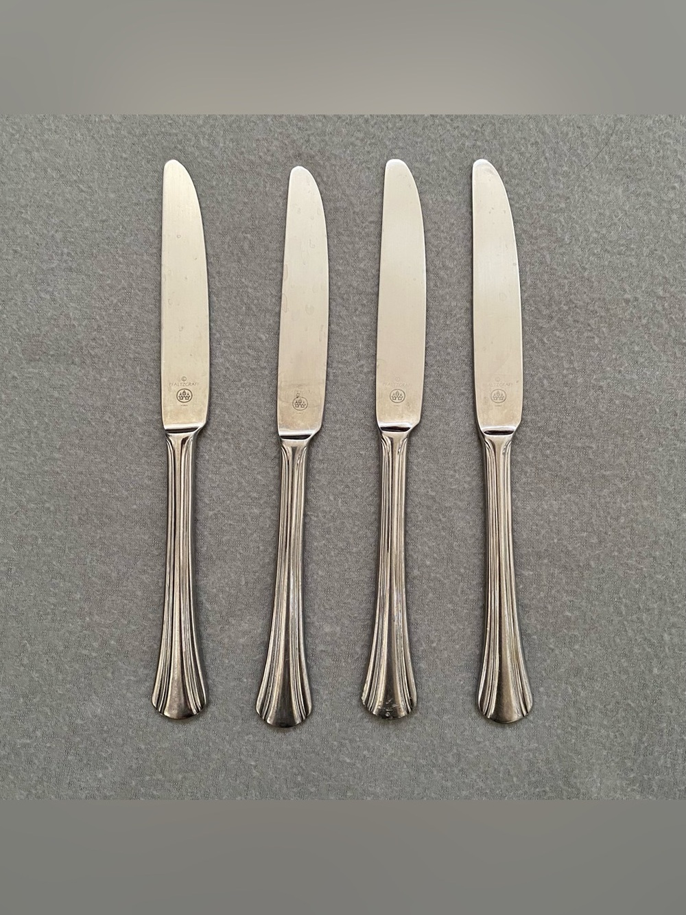 Pfaltzgraff MARGATE Stainless  Dinner Knives Lot Of 4